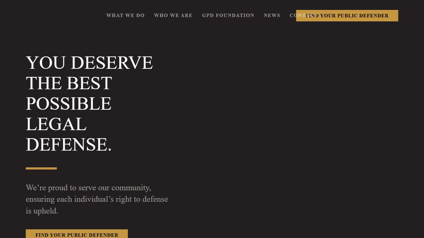 Georgia Public Defender Council — Public Defender Attorneys